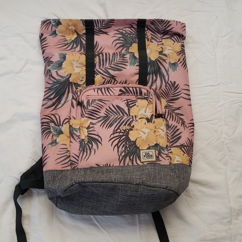 Dakine hibiscus pink backpack
